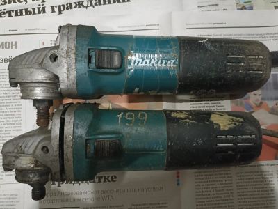 Лот: 21726125. Фото: 1. две макиты, makita ушм, болгарки... Электроинструмент