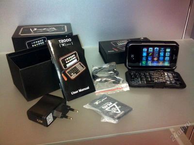 Лот: 1399932. Фото: 1. Телефон iPhone 3G T2000, 2SIM... Кнопочные мобильные телефоны