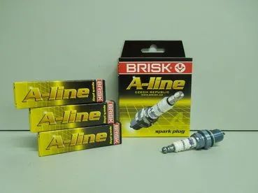 Лот: 19923933. Фото: 1. Свеча BRISK DR15YCY ВАЗ 2110-2112... Электрооборудование
