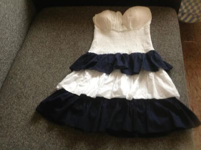 Лот: 3110736. Фото: 1. Платье в морском стиле размер... Платья