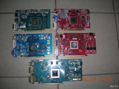 Лот: 9639728. Фото: 1. Ещё`5 неисправных видеокарт PCI-E. Видеокарты