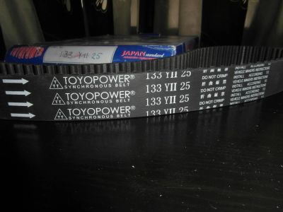 Лот: 4127247. Фото: 1. Ремень ГРМ Toyopower 133YU25 Mazda. Двигатель и элементы двигателя