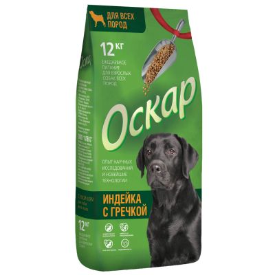 Лот: 16298727. Фото: 1. ОСКАР сухой корм для собак Индейка... Корма