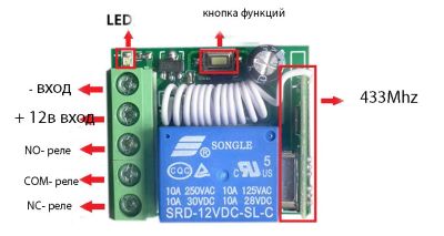 Лот: 10763474. Фото: 1. Беспроводное реле радио выключатель... Комплектующие