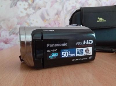 Лот: 7780244. Фото: 1. Видеокамера Panasonic HC-V500. Видеокамеры