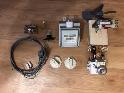 Лот: 25227189. Фото: 1. Запчасти к Samsung MW71ER-1 (магнетрон... Запчасти для микроволновок, мини-печей