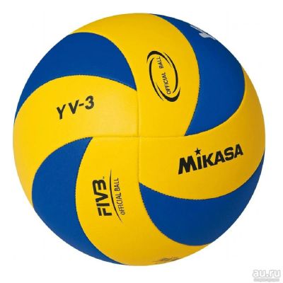 Лот: 12882291. Фото: 1. Волейбольный мяч MIKASA YV-3 YOUTH. Мячи, ракетки, шайбы, клюшки