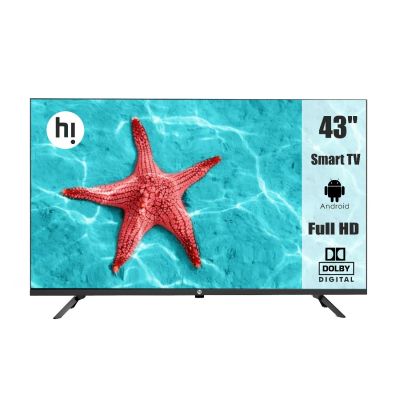 Лот: 24842059. Фото: 1. LED телевизор 43" Hi VHIX-43F239MSA. Телевизоры