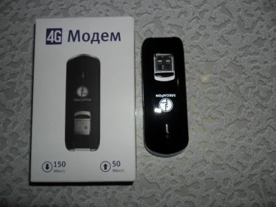 Лот: 4482638. Фото: 1. 4G модем "Мегафон" в отличнейшем... Проводные модемы