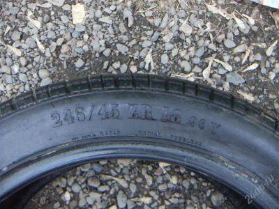 Лот: 915349. Фото: 1. R18 245/45 ZR 1 колесо Pirelli. Шины