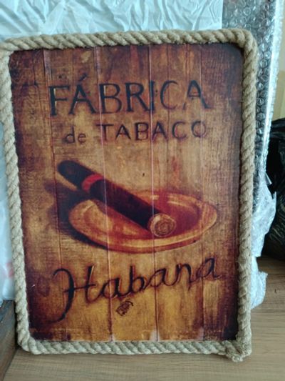 Лот: 25394544. Фото: 1. Постер Гавана сигара. Произведения