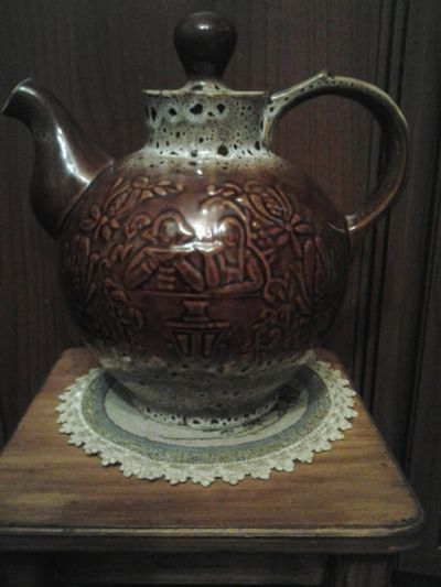 Лот: 13484430. Фото: 1. заварник,чайник,керамика 4л ссср. Чайники, заварники, турки