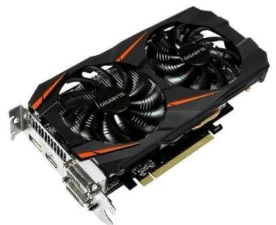 Лот: 12248039. Фото: 1. Видеокарта Gigabyte GeForce GTX... Видеокарты