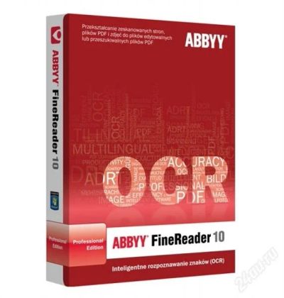 Лот: 1287857. Фото: 1. ABBYY FineReader 10.0 Pro. Офисные и специальные (CADы)