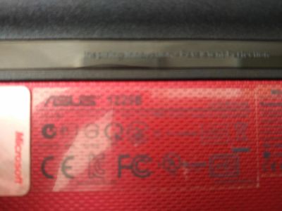 Лот: 7472785. Фото: 1. Asus 1225b красный. Ноутбуки