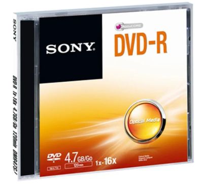 Лот: 17510570. Фото: 1. Диск Sony DVD-R 4.7Gb (за штуку... CD, DVD, BluRay