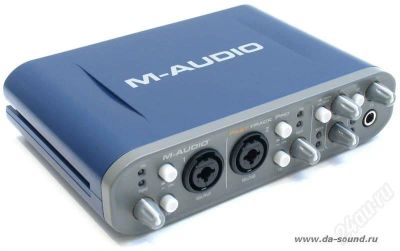 Лот: 662701. Фото: 1. Звуковая карта M-Audio FastTrack... Микшеры, предусилители, микрофонные эффекты