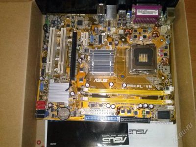 Лот: 1947163. Фото: 1. Материнская плата ASUS P5KPL-VM... Материнские платы