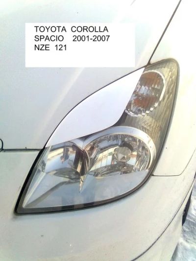 Лот: 4416977. Фото: 1. Реснички на фары Toyota Spasio... Детали тюнинга