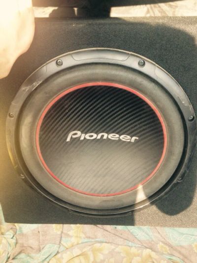 Лот: 5830730. Фото: 1. Сабвуфер pioneer с усилителем. Сабвуферы