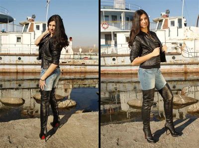 Лот: 1632252. Фото: 1. Сапоги (Christian Louboutin). Сапоги