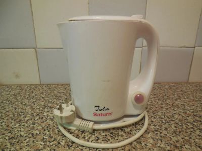 Лот: 5280943. Фото: 1. Эл.чайник Saturn - 1100W - 1,0... Чайники, кофемашины, кулеры