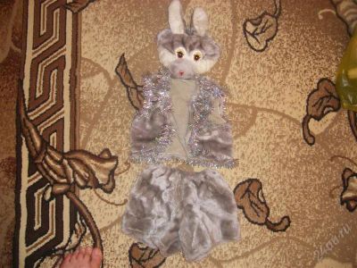 Лот: 2155354. Фото: 1. костюм-зайца. Детские карнавальные, праздничные костюмы