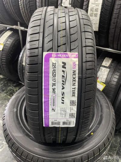 Лот: 20010699. Фото: 1. шины 225/45 R17 Nexen N'Fera SU1... Шины