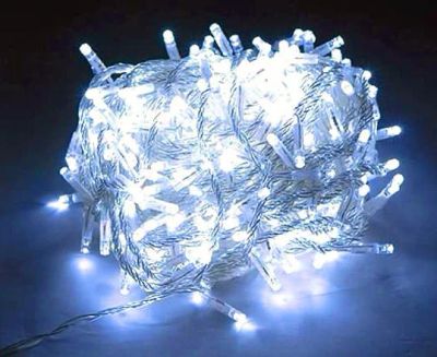 Лот: 4859917. Фото: 1. 100 Led Гирлянда-нить (светодиодная... Гирлянды, шарики, новогодние аксессуары