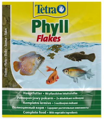 Лот: 22999821. Фото: 1. TetraPhyll (хлопья) для всех видов... Корма