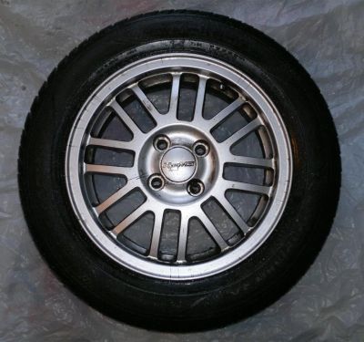 Лот: 3889553. Фото: 1. Кованные диски КраМЗ R14, 4*98... Шины на дисках