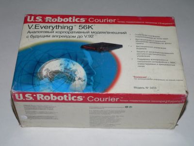 Лот: 16474643. Фото: 1. Модем U.S. Robotics Courier V... Проводные модемы