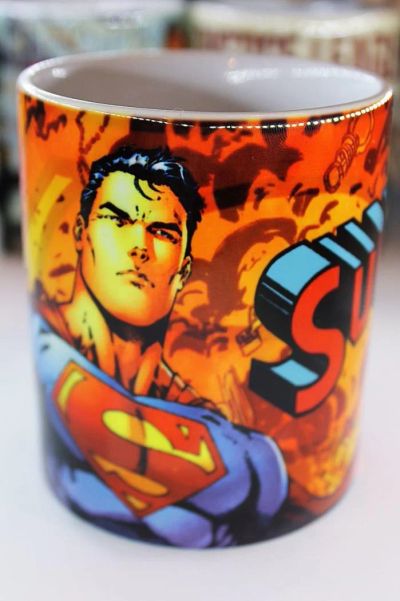Лот: 9808544. Фото: 1. Керамическая кружка: Superman. Кружки, стаканы, бокалы