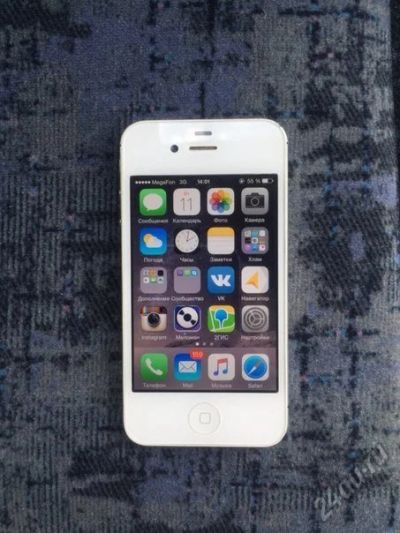 Лот: 3864106. Фото: 1. Iphone 4s 16GB white РСТ !!!. Смартфоны