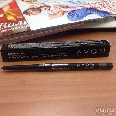 Лот: 8760245. Фото: 1. Карандаш для глаз Avon Серая дымка. Макияж