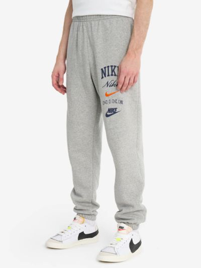 Лот: 23269506. Фото: 1. Брюки мужские Nike, Серый. Спортивные брюки, штаны