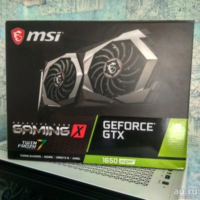 Лот: 16868040. Фото: 1. MSI GeForce GTX 1650 Super Gaming... Видеокарты