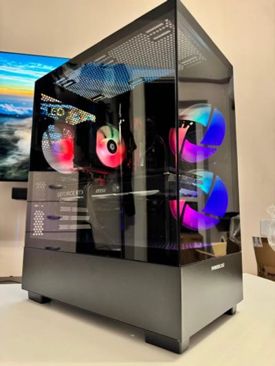 Лот: 24970205. Фото: 1. Компьютер игровой новый RTX 4060. Компьютеры в сборе