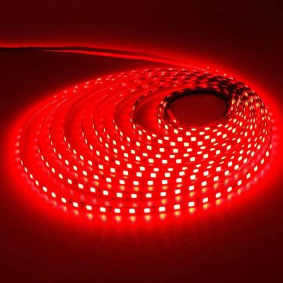 Лот: 23269254. Фото: 1. Лента GS 12V Red (2835, 600 LED... Светодиодная подсветка