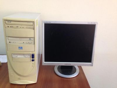 Лот: 4186561. Фото: 1. Системник p4 2,4 + монитор LCD... Компьютеры в сборе