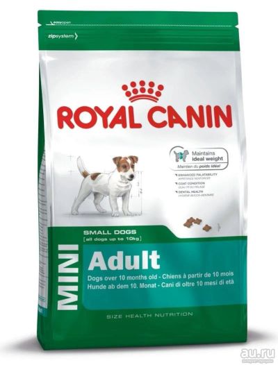 Лот: 10083952. Фото: 1. Роял Канин Royal canin MINI ADULT... Корма