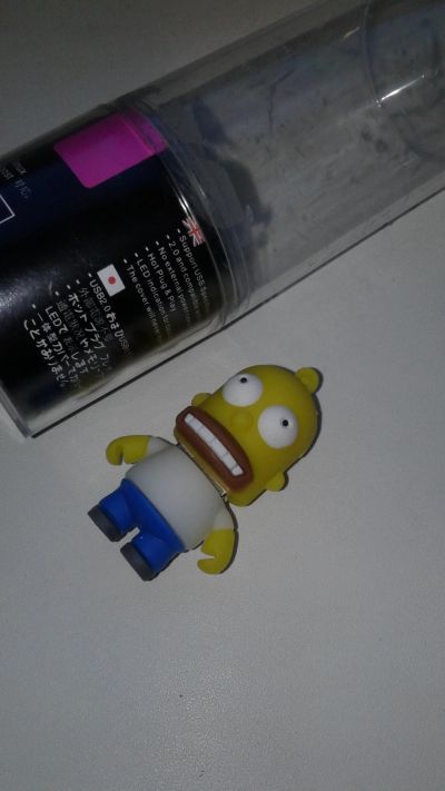 Лот: 15953653. Фото: 1. Флешка Simpsons - Гомер 8 Gb. USB-флеш карты