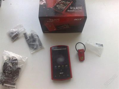Лот: 1000378. Фото: 1. Acer S100 Ferrari. Смартфоны