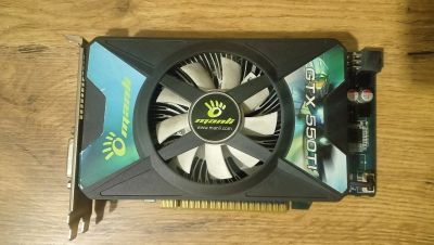 Лот: 25028817. Фото: 1. Видеокарта nvidea gtx 550ti 1gb... Видеокарты