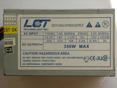 Лот: 724925. Фото: 1. LCT 350W. Корпуса, блоки питания
