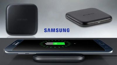 Лот: 10038354. Фото: 1. Беспроводная зарядка Samsung Mini... Зарядные устройства, блоки питания, адаптеры сетевые для смартфонов