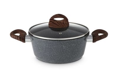 Лот: 23650021. Фото: 1. Кастрюля с крышкой BERKRAFT Luna. Кастрюли