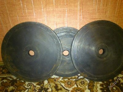 Лот: 2558154. Фото: 1. з блина килограмм на 17,5. Штанги, блины