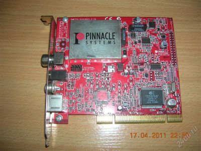Лот: 912733. Фото: 1. Карта видеозахвата Pinnacle systems. ТВ-тюнеры и карты захвата