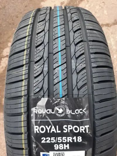 Лот: 23358736. Фото: 1. Летняя резина 225/55 R-18 "Royal... Шины